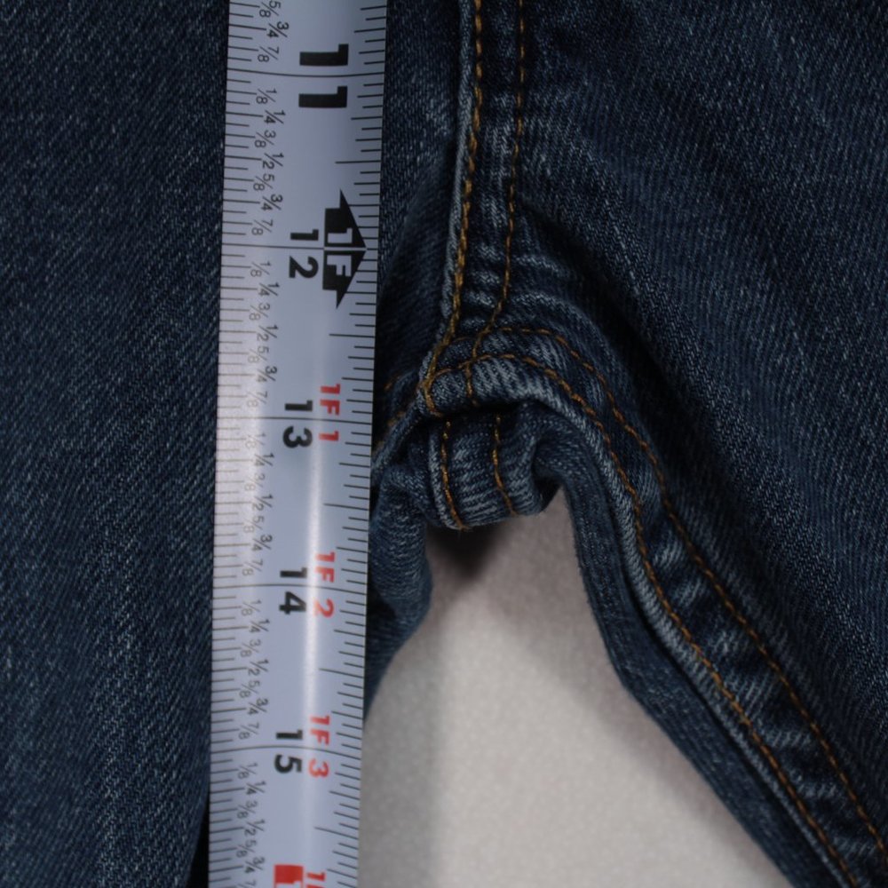 Levi's 505 Jeans Men's Tag Size 40 x 30 Blue Denim Straight Fit - Picture 4 of 15
